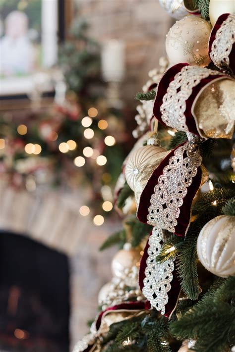 burgundy christmas decor|burgundy christmas tree decor.